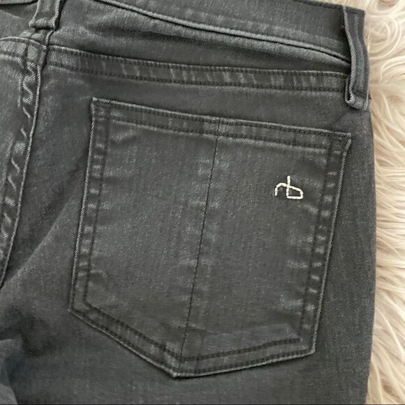 Rag & Bone unique black jeans size 26 - Picture 8 of 8